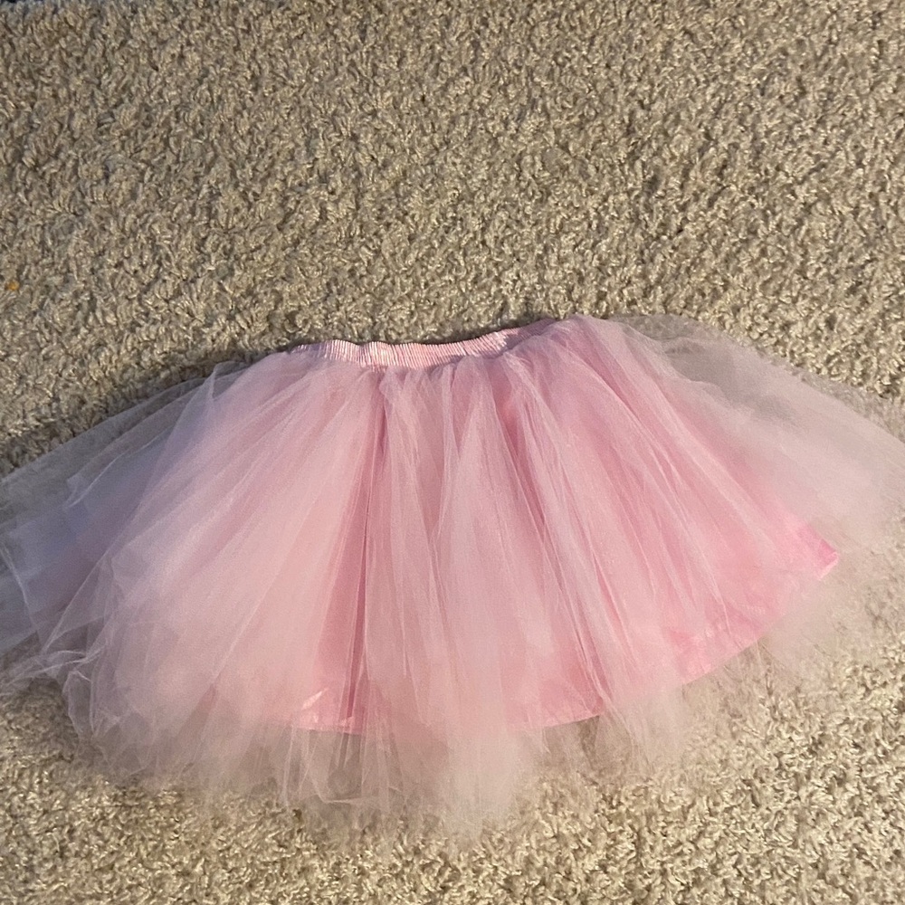 Elegant Pink Tulle Skirt